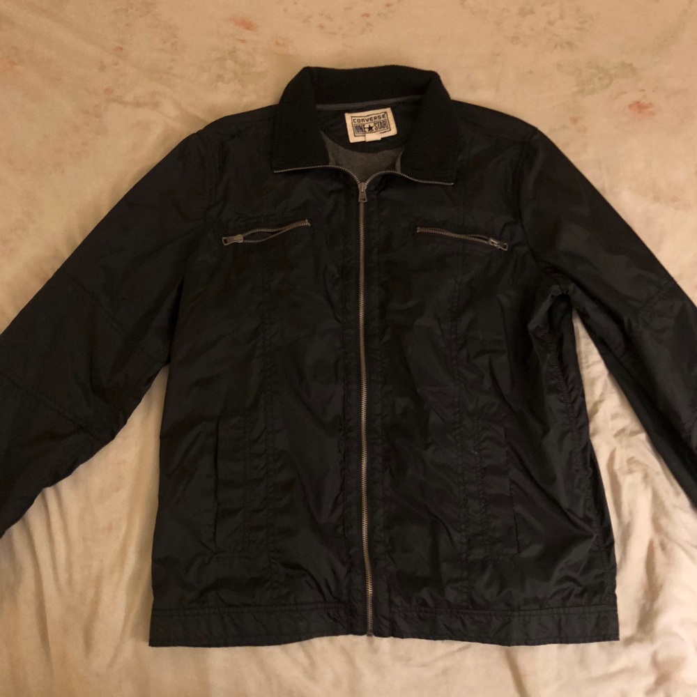Black Converse Jacket